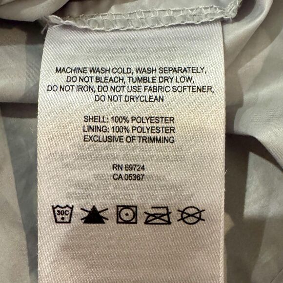 Columbia PFG Terminal Spray Jacket Gray Hooded Windbreaker UPF 50 Mens Small - Picture 11 of 12